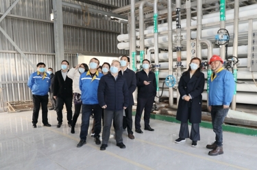 2022年12月15日，時(shí)任浙江省發(fā)展改革委黨組成員、副主任吳紅梅蒞臨景興紙業(yè)調(diào)研企業(yè)用能、節(jié)能工作